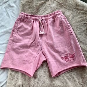 NEW Pink Boys Lie Sweat Shorts